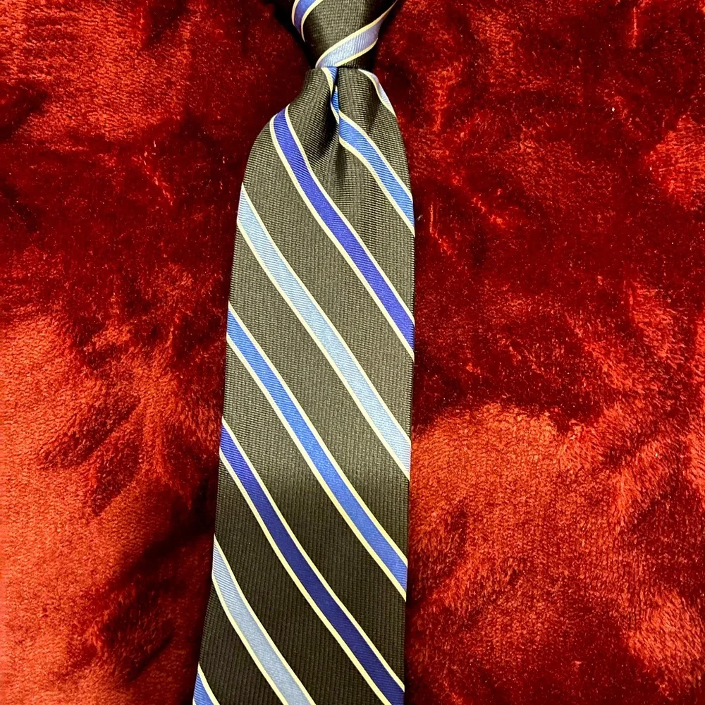 Chaps boys clip-on tie